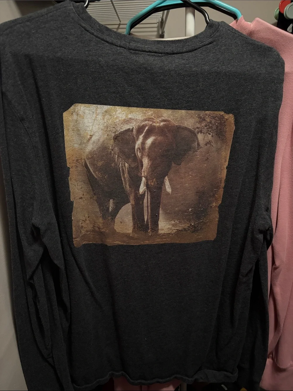 Banana Republic Kids Charcoal Grey Long-Sleeve Hoodie Top with Gold Logo